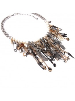 Long necklace bohemian Statement Necklaces jewelry & accessory vintage alloy tassel pendant fashion necklaces for women 2016