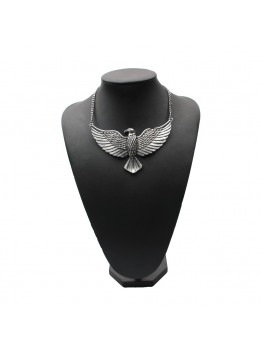 Vintage Metal Eagle Pendant Necklace 2016 Women Exaggerated Trendy Statement Maxi Necklace Bijoux Collier Femme Animal Jewelry