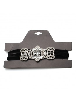 Black Korean velvet Choker Necklace Women chockers Boho flower Gothic Chokers 2017 vintage necklace Fashion jewelry