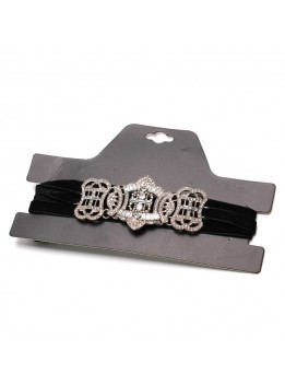 Black Korean velvet Choker Necklace Women chockers Boho flower Gothic Chokers 2017 vintage necklace Fashion jewelry
