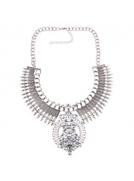2016 Newest Gorgeous Fashion Maxi Necklace Jewelry crystal Department Statement Necklace Women Choker Necklaces Pendants