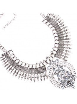 2016 Newest Gorgeous Fashion Maxi Necklace Jewelry crystal Department Statement Necklace Women Choker Necklaces Pendants