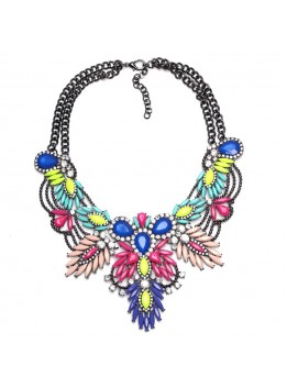New Arrive Fashion Vintage Maxi Necklace Unique collar pendant Chunky Necklace Statement Jewelry for Women necklace Fine Jewelry