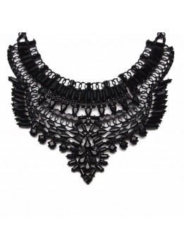 Big Necklace Women 2017 Statement Necklaces & Pendants Collier Femme Boho Fashion Choker Crystal Collar Accessories 5 colors