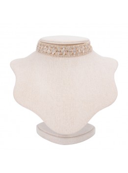 Big Luxury Rhinestone Choker Crystal Collar Women Wedding Flower Chocker 2017 Fashion woemen Jewelry Party Bridal Collier Femme