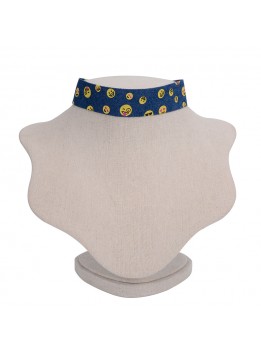 2017Expression Maxi Scarf Jean Choker Necklace Statement Collar Women Fashion Boho Cloth Burlesque Tatoo Collier Ethnic Neckless