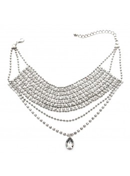 New design Choker fashion necklace For Women collar necklace & pendant luxury choker statement necklace maxi jewelry wholesale